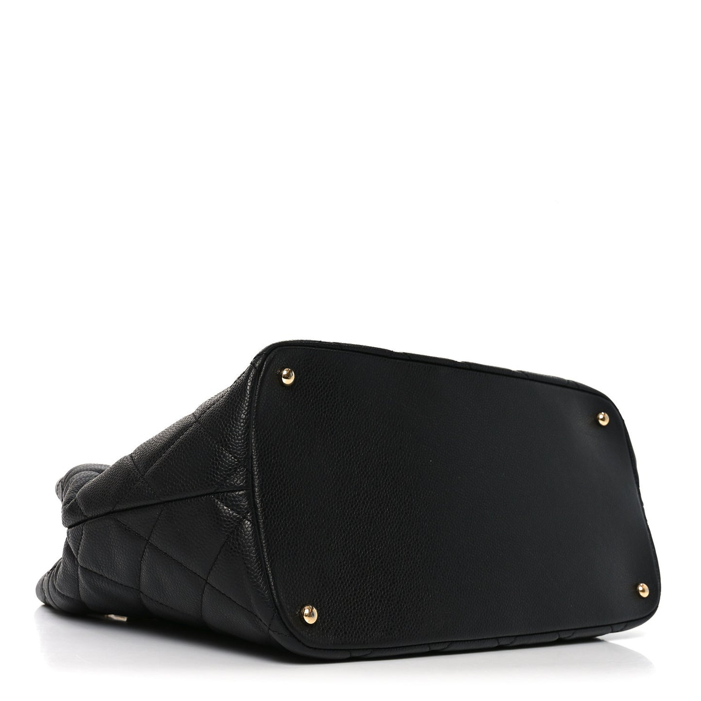 Caviar Quilted CC Timeless Soft Tote Black