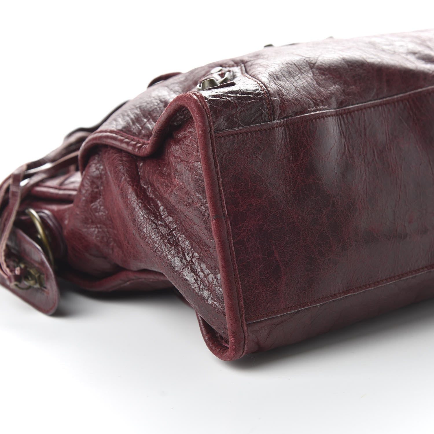 Balenciaga Agneau Classic Hardware City Bordeaux 7 of 11
