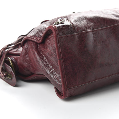 Balenciaga Agneau Classic Hardware City Bordeaux 7 of 11