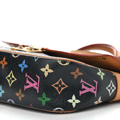 Louis Vuitton Monogram Multicolor Sologne Black 6 of 14