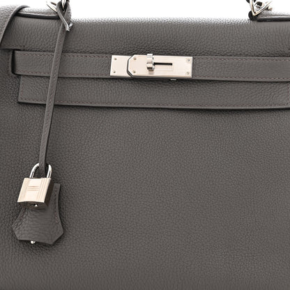 Hermes Togo Kelly Retourne 28 Etain 8 of 14