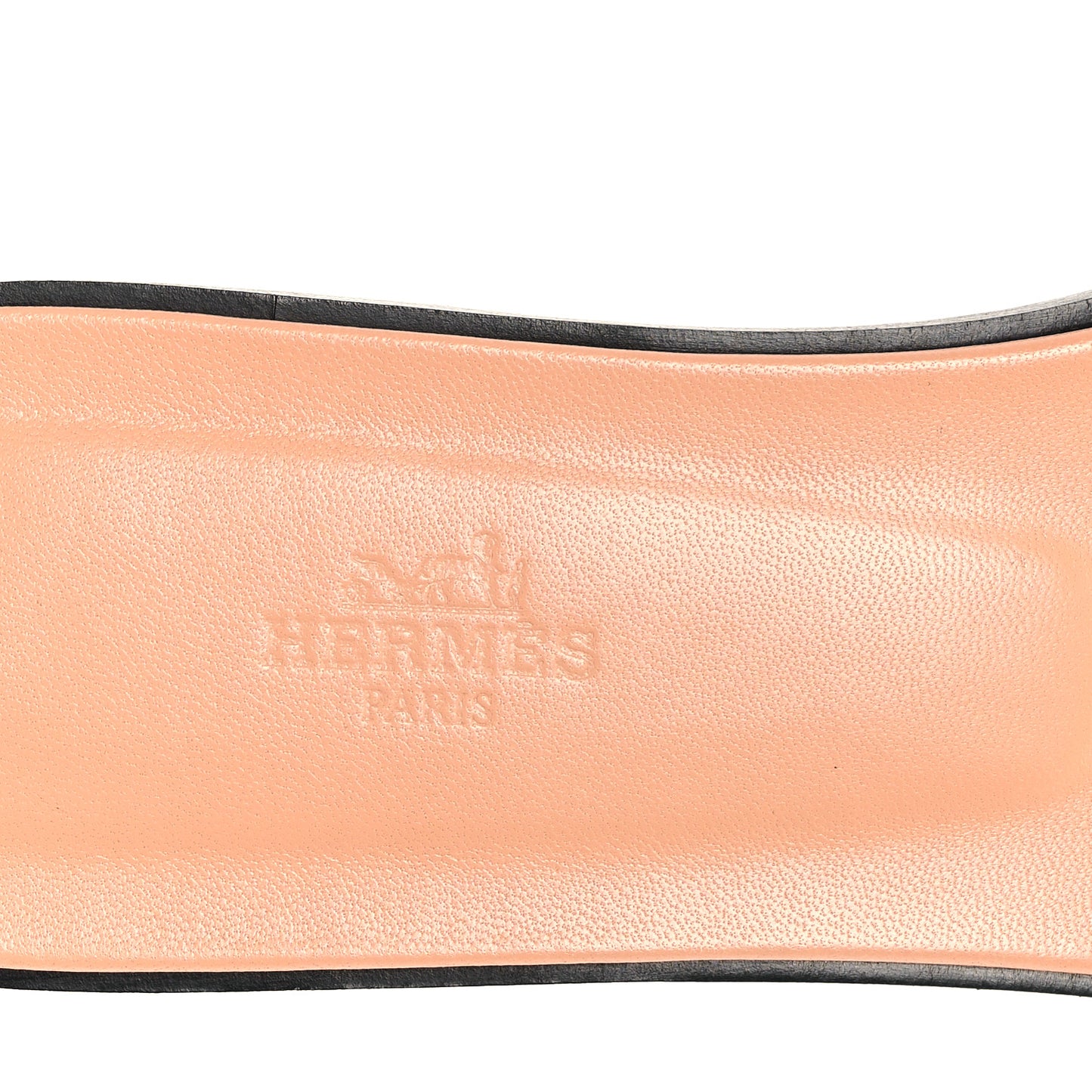 Box Calfskin Oran Sandals 40.5 Granit Rose