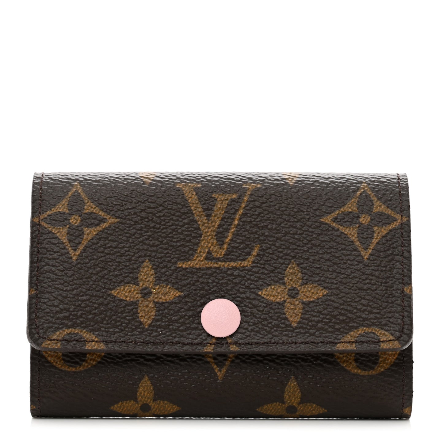 Monogram Multicles 6 Key Holder Rose Ballerine
