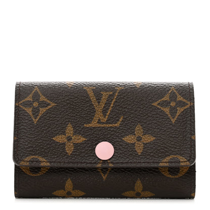 Louis Vuitton Monogram Multicles 6 Key Holder Rose Ballerine 1 of 7