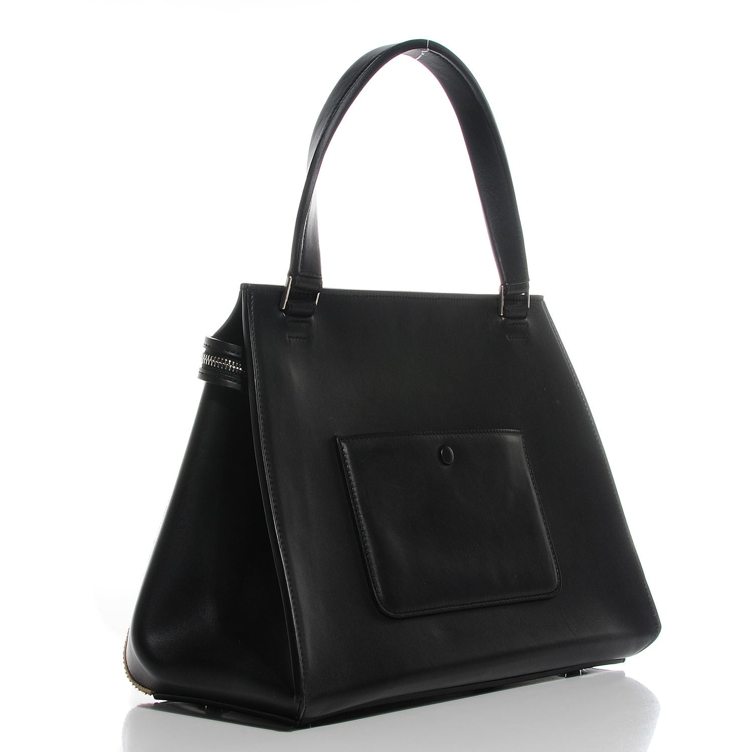 Celine Pony Hair Medium Edge Shoulder Bag Praline 3 of 9