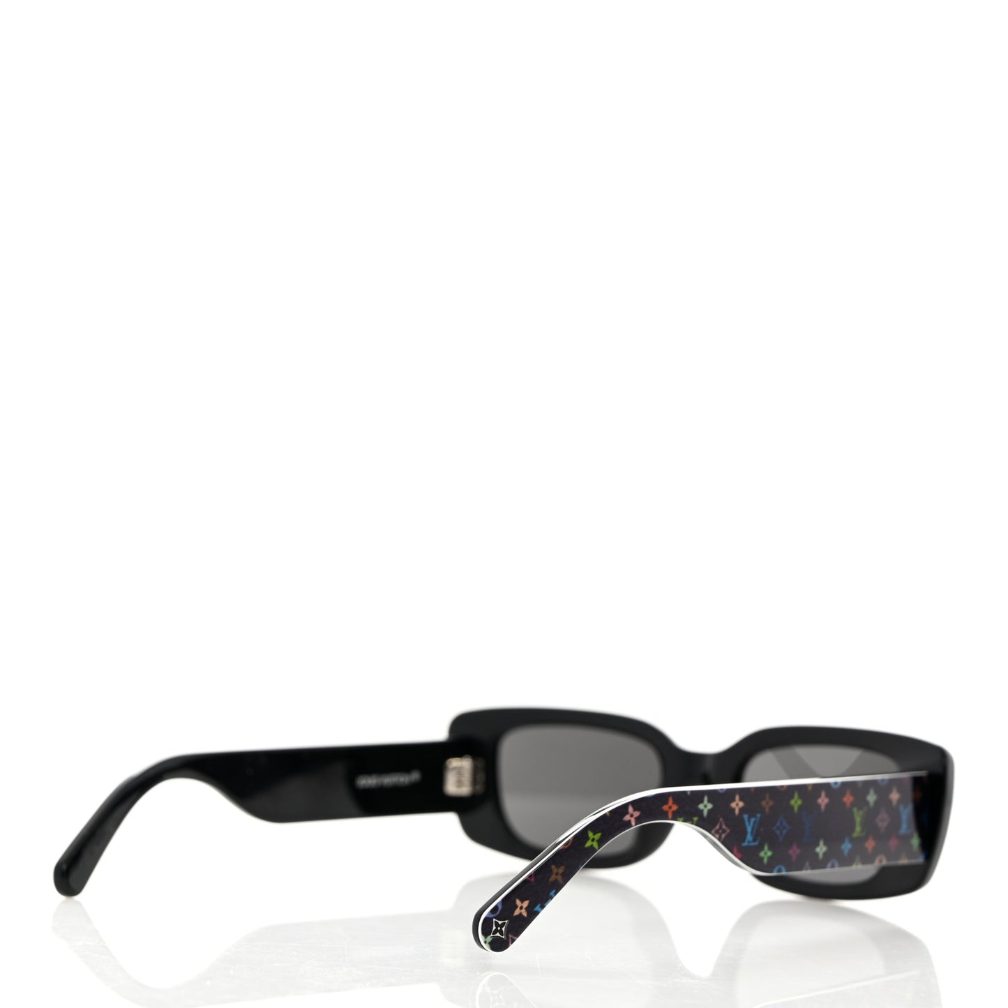 LV X TM Acetate Monogram Multicolor Sunglasses Z2709W Black