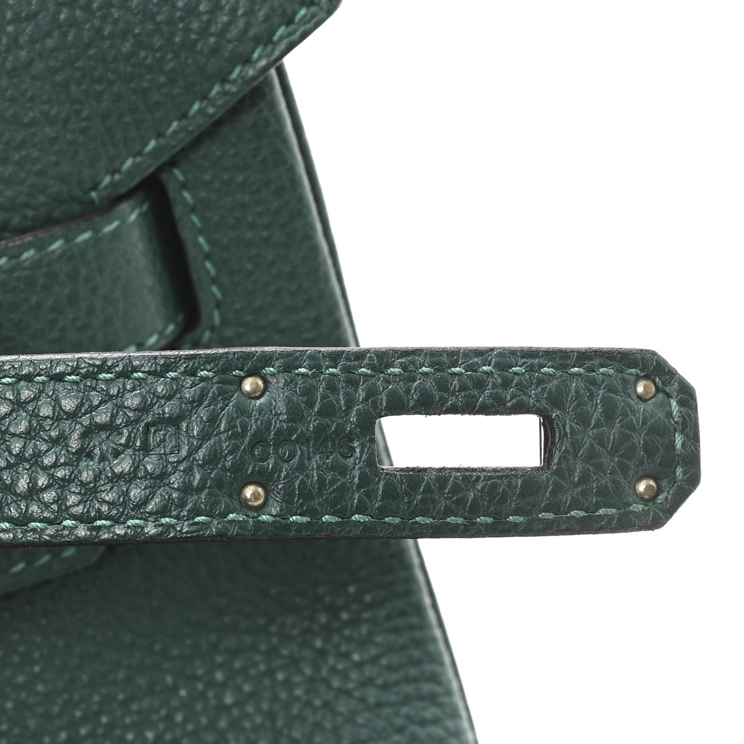 Hermes Togo BIRKIN 35 Malachite 8 of 11