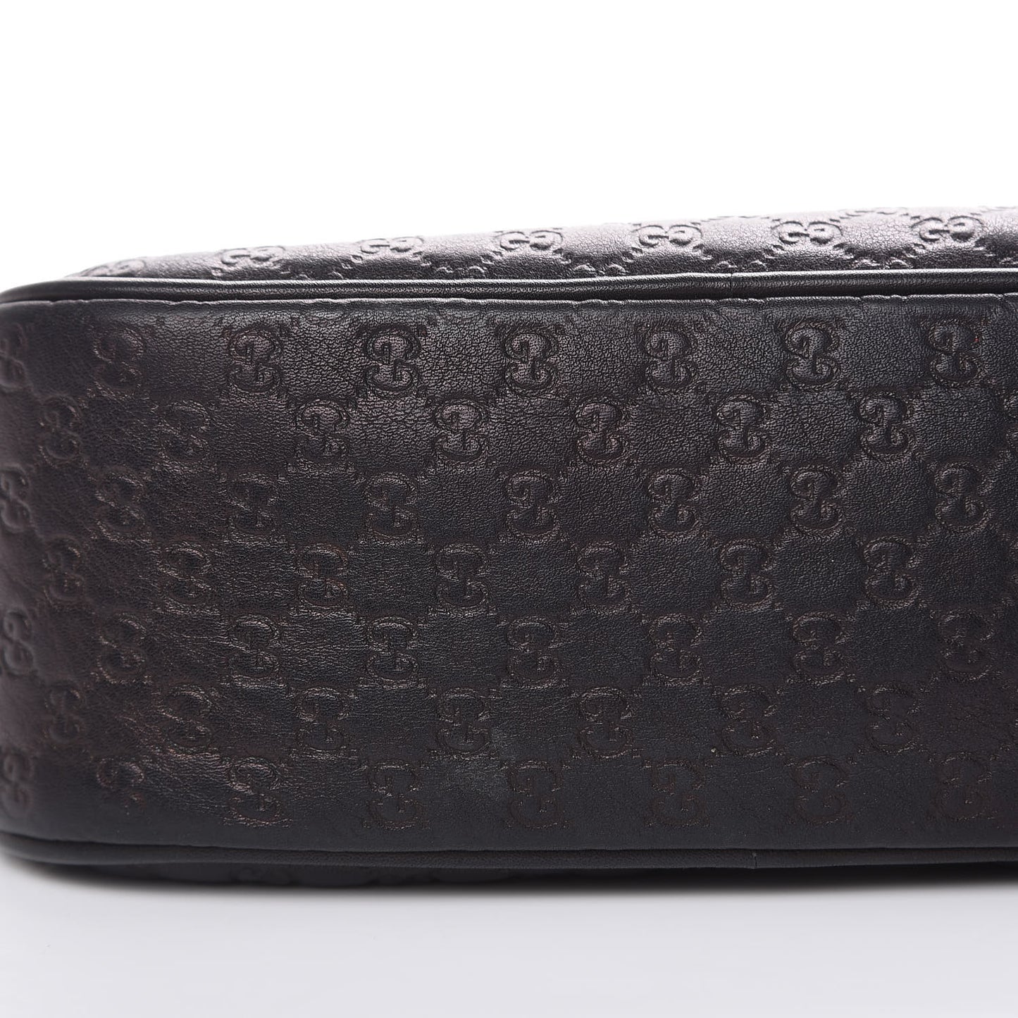Microguccissima Sunshine Disco Crossbody Bag Black