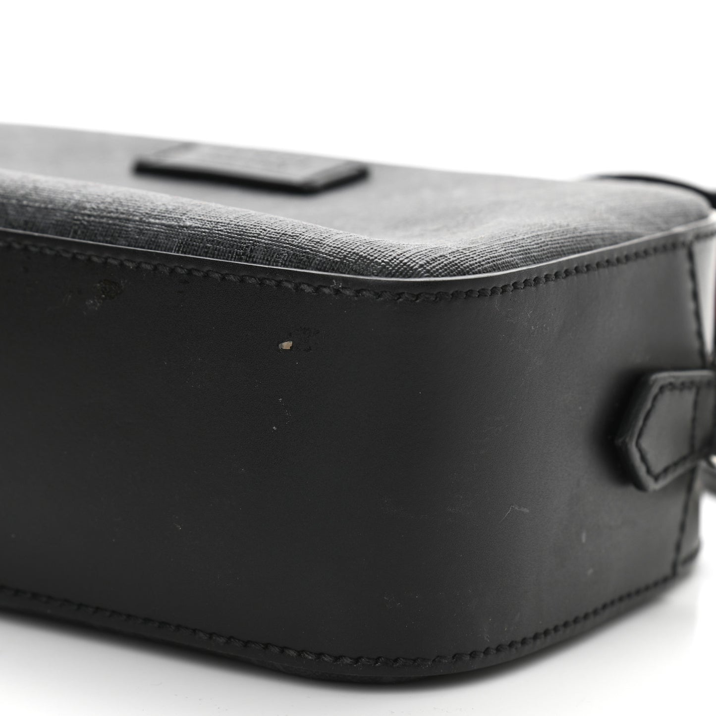 GG Supreme Monogram Web Shoulder Bag Black Grey