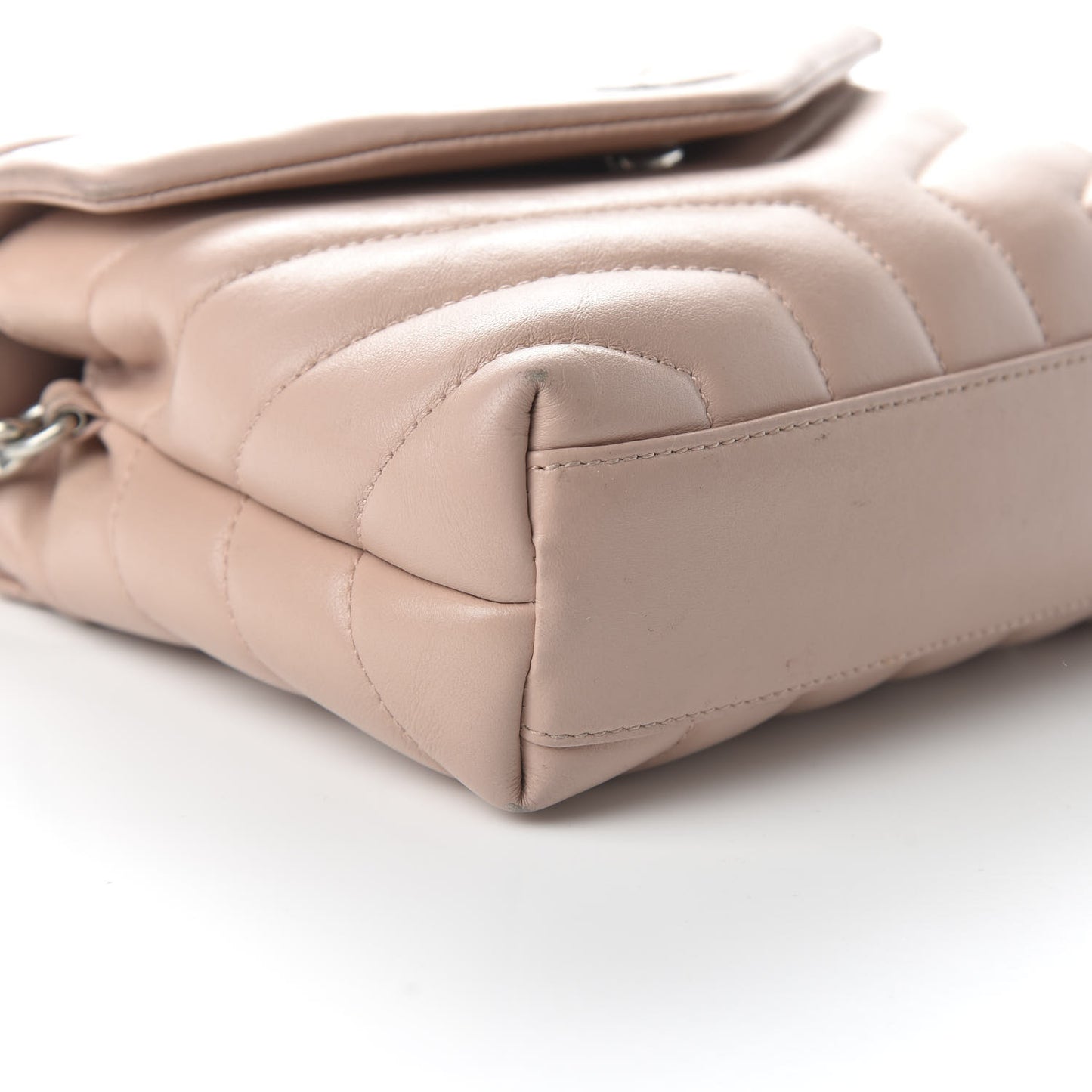Calfskin Y Quilted Monogram Toy Loulou Crossbody Bag Tender Pink