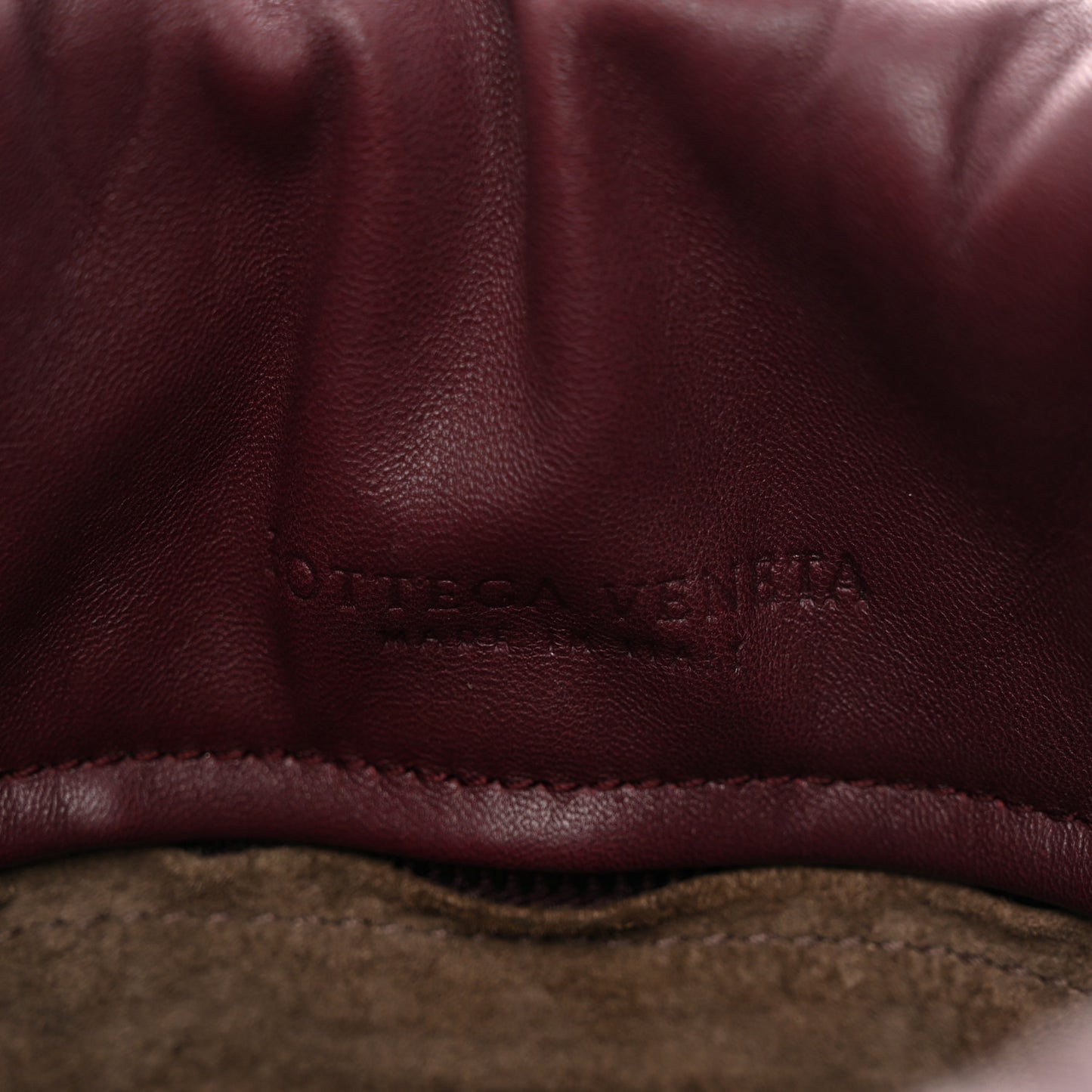 Nappa Intrecciato Drawstring Tote Opera