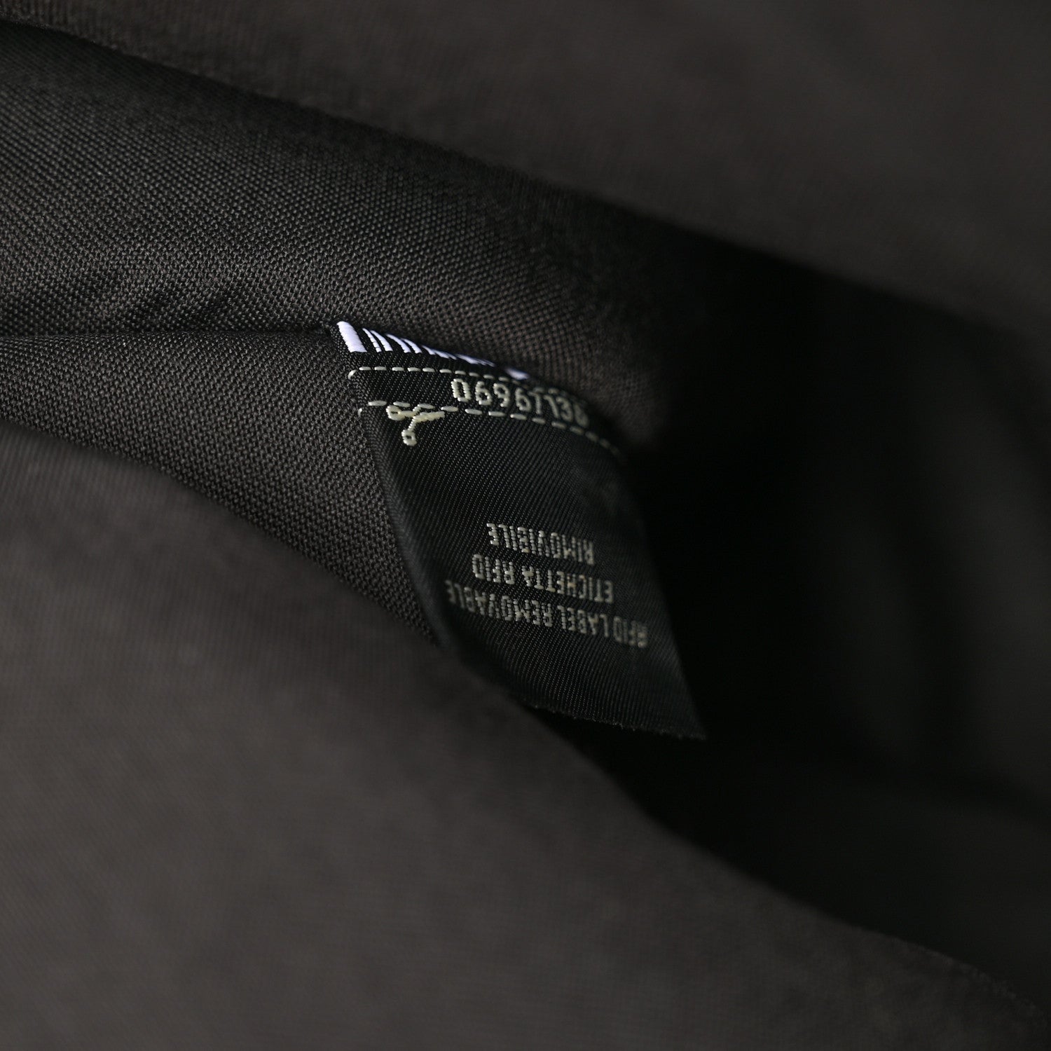 Fendi Suede Vitello Grace Micro FF Large Flat Pouch Nude Spring Maya 7 of 7