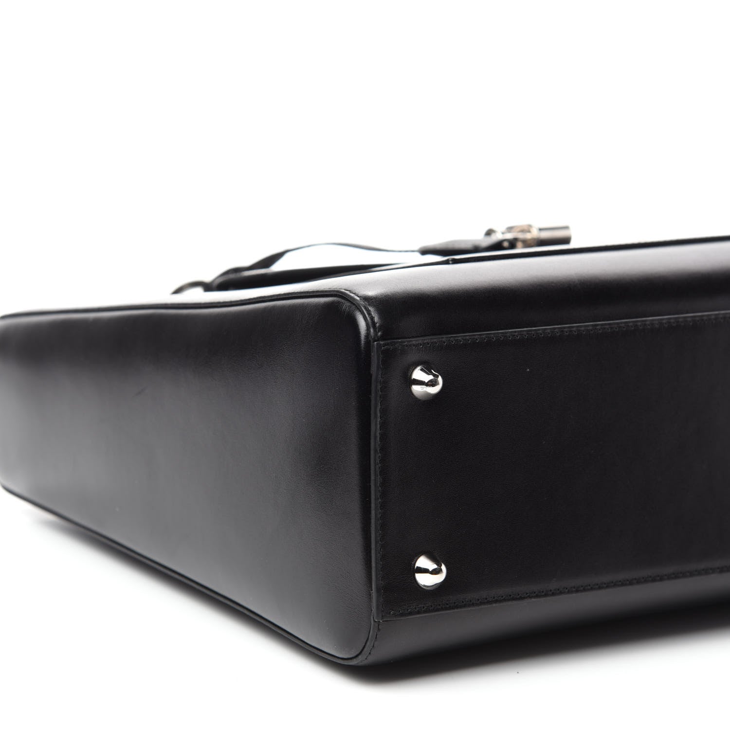 Christian Dior Box Calfskin Lady Dior Pouch Tote Black 6 of 10