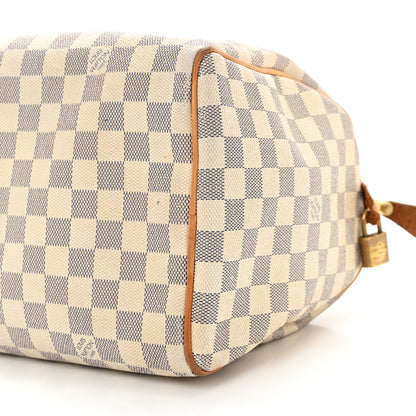 Louis Vuitton Damier Azur Speedy 30 10 of 22