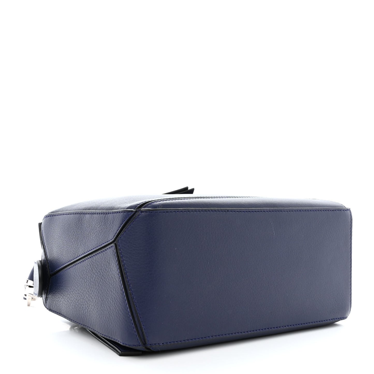 Calfskin Small Puzzle Bag Marine