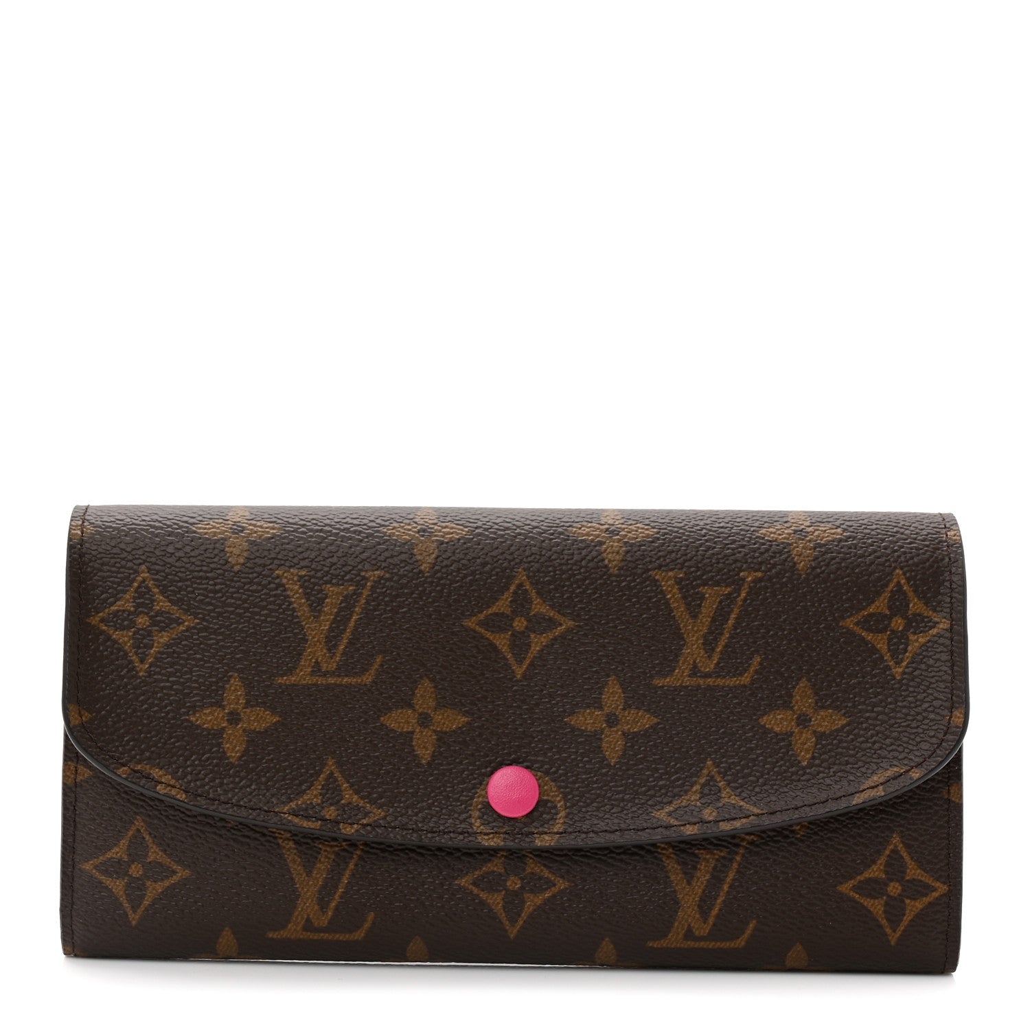 Louis Vuitton Monogram Emilie Wallet Fuchsia 1 of 8