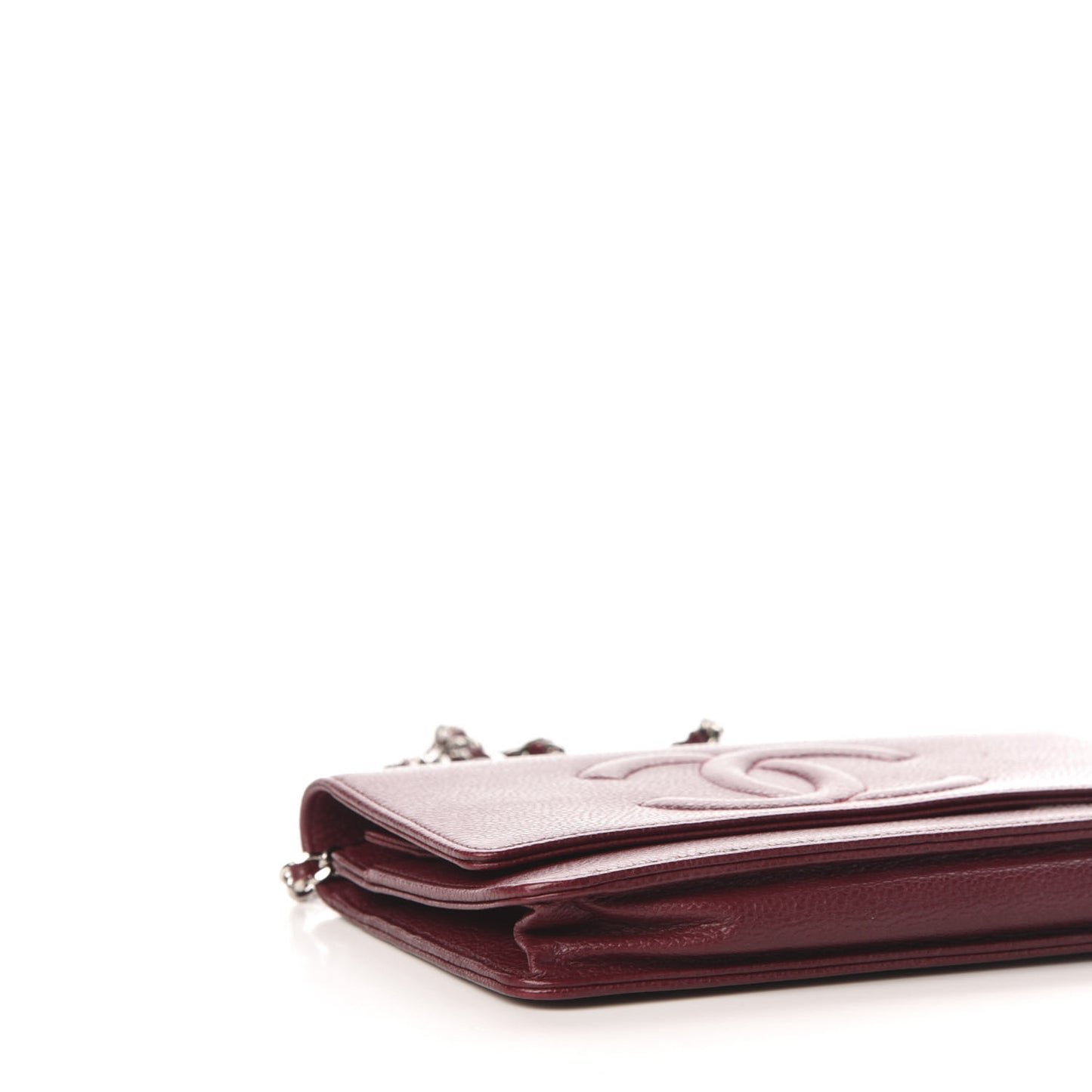 Caviar Timeless CC Wallet on Chain WOC Dark Red