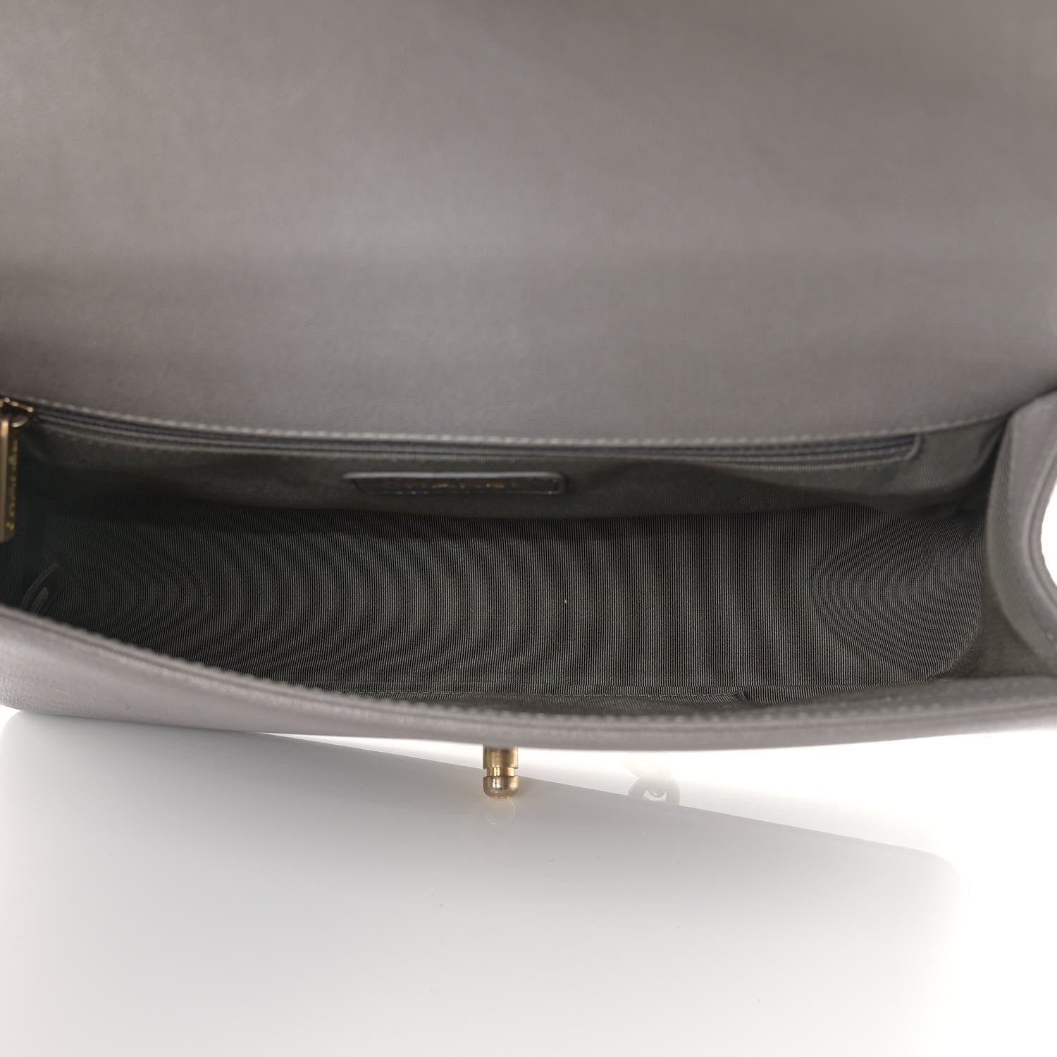 Chanel Caviar Quilted New Medium Boy Flap Grey 8 of 20