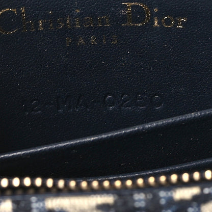 Christian Dior Oblique Saddle Belt Bag Blue 7 of 9