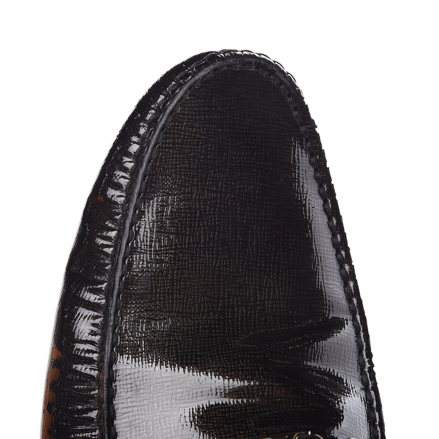 Patent Taiga Monte Carlo Moccasin Loafers 13 Black