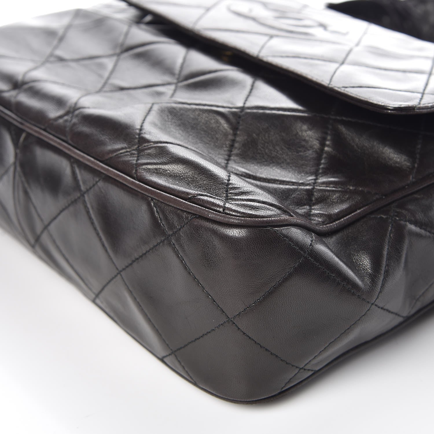 Chanel Lambskin Quilted Tassel Camera Case Black 10 of 10