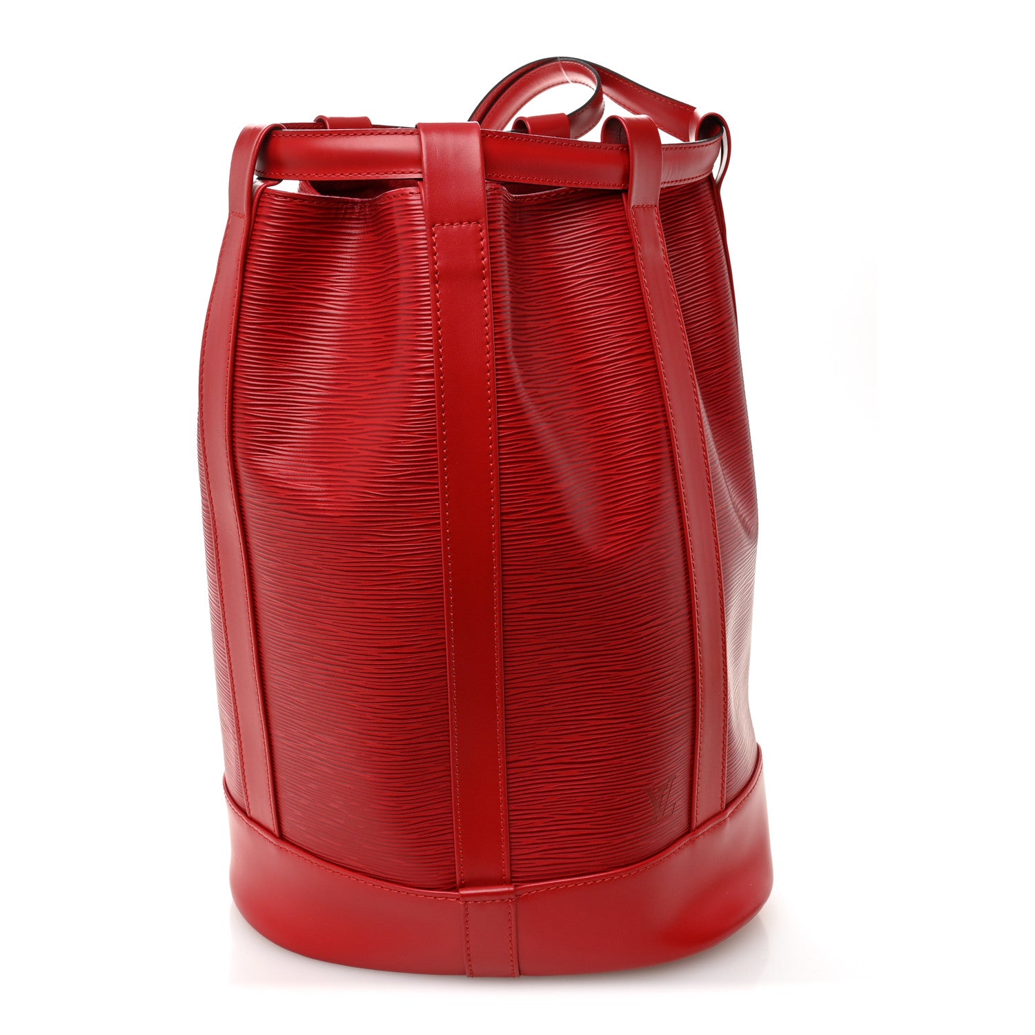 Louis Vuitton Epi Randonnee PM Castillan Red 1 of 9