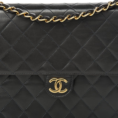 Chanel Lambskin Quilted Small Single Flap Bag Black 9 of 15