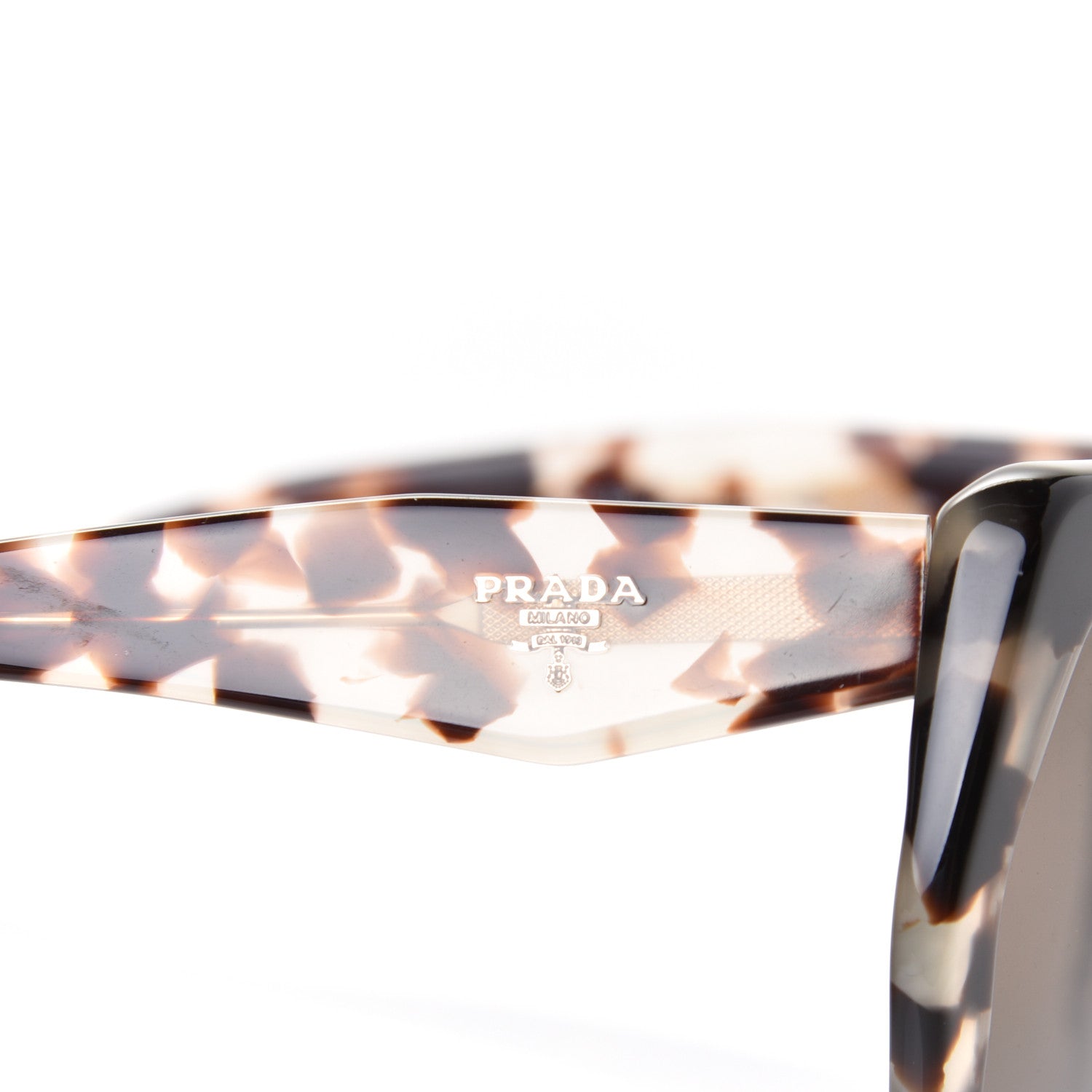 Prada Sunglasses SPR 16R Tortoise Grey 5 of 8