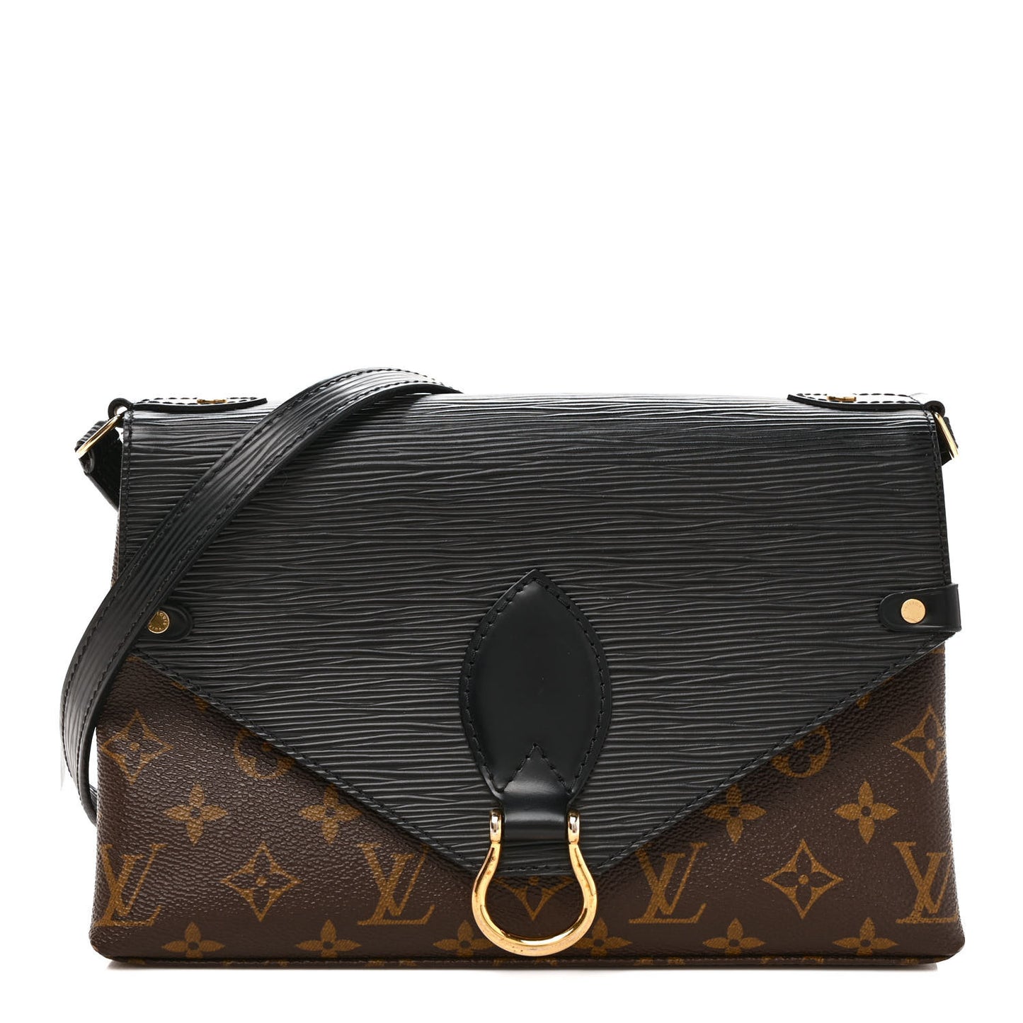 Epi Monogram Saint Michel Black
