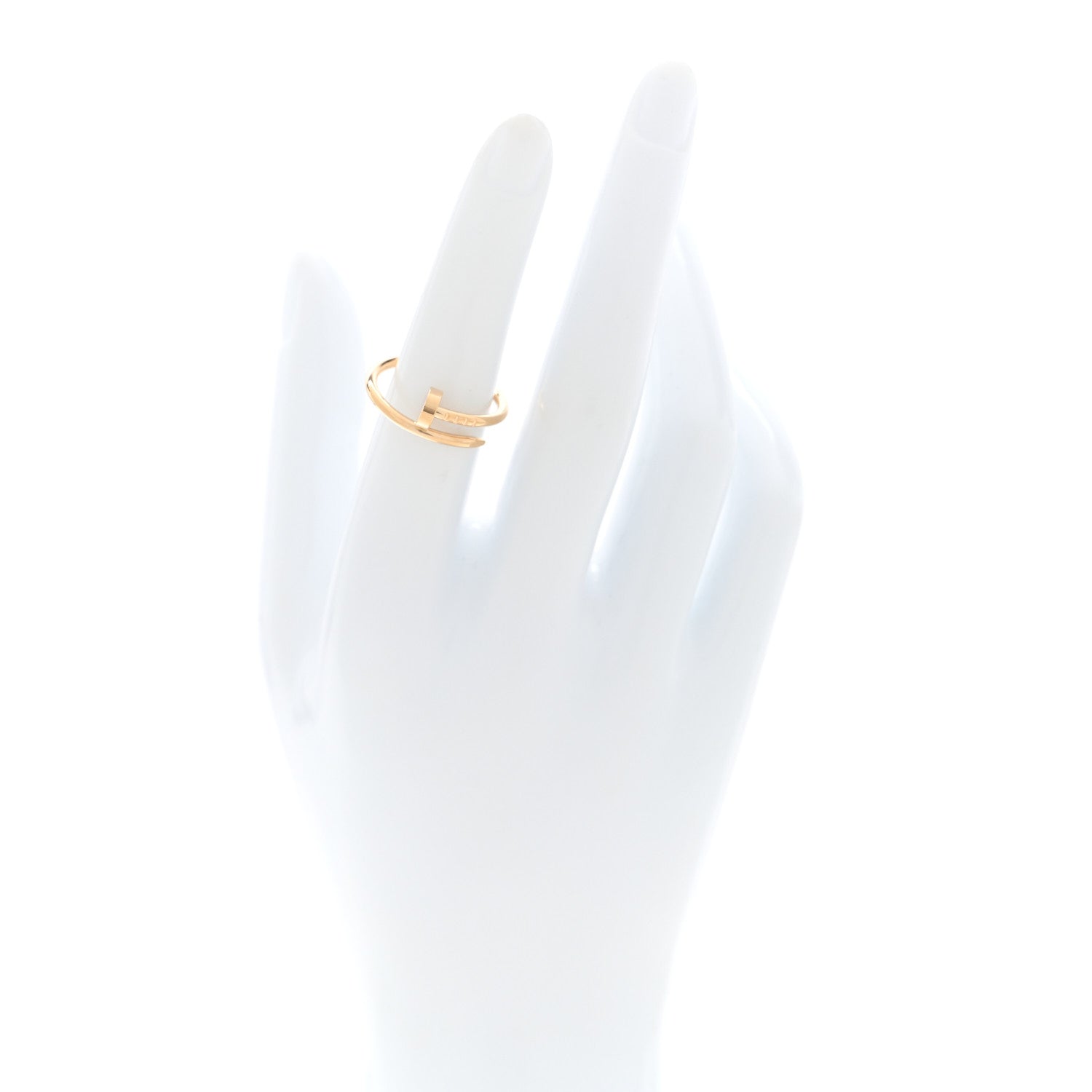 Cartier 18K Yellow Gold Small Juste Un Clou Ring 52 6 2 of 6