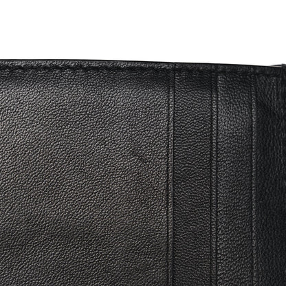 Bottega Veneta Nappa Intreccio Cassette Credit Card Holder Black 7 of 7