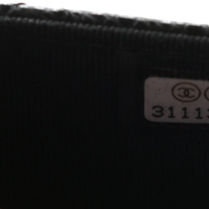 Chanel Caviar Quilted Flap Card Holder Wallet Black 7 of 7