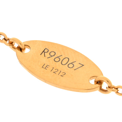 Louis Vuitton Metal Louisette Necklace Gold 6 of 6