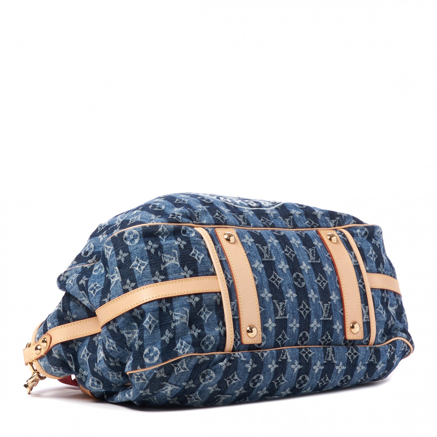 Louis Vuitton Denim Raye Cabas GM 3 of 9