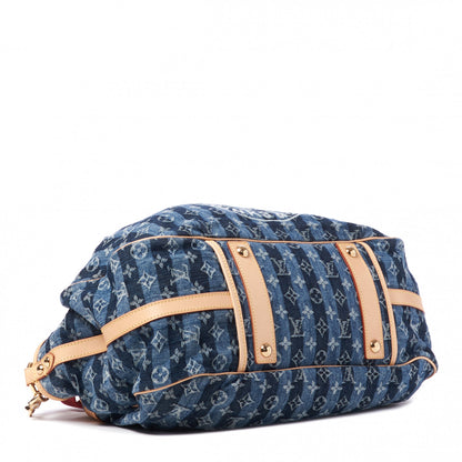 Louis Vuitton Denim Raye Cabas GM 3 of 9