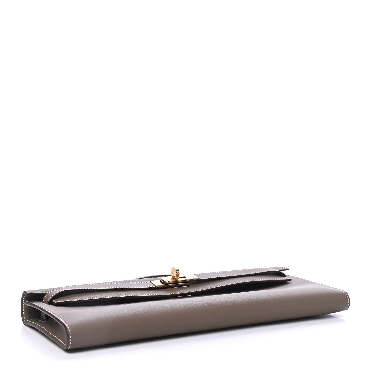 Hermes Swift Kelly Cut Clutch Pochette Etoupe 3 of 4