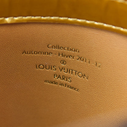 Louis Vuitton Patent Lambskin Fascination Lockit Moutarde 5 of 8