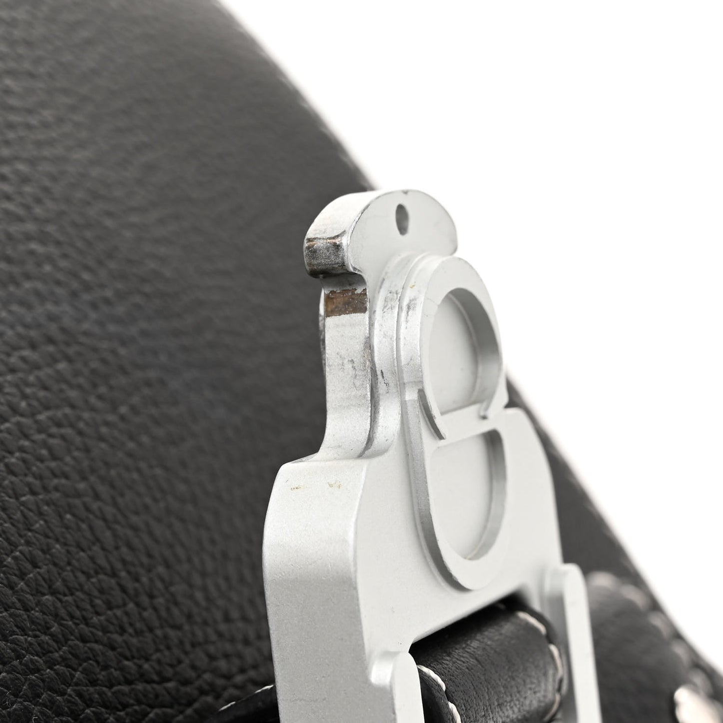 Grained Calfskin Mini Gallop Backpack Black