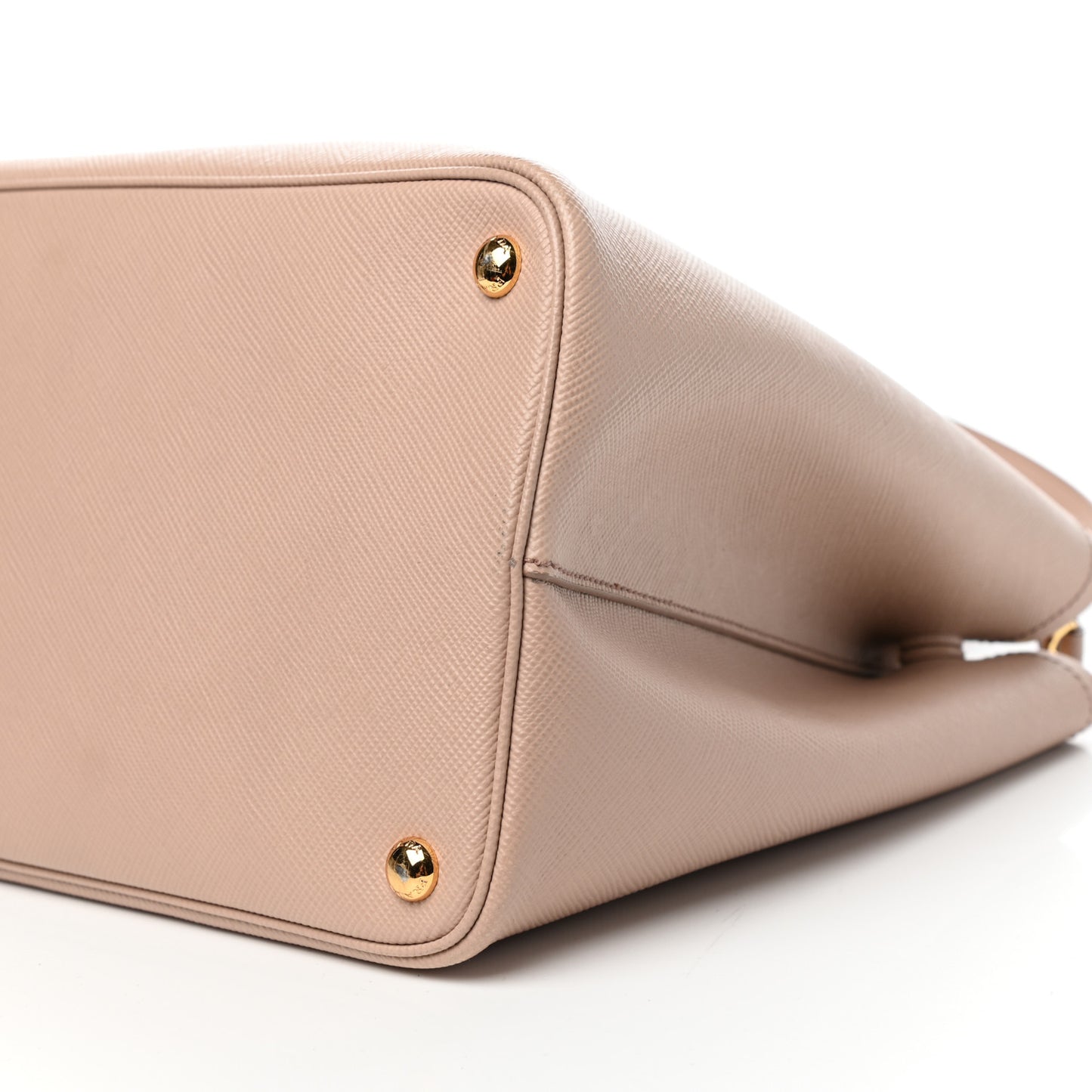 Saffiano Cuir Medium Double Bag Cammeo Rosa