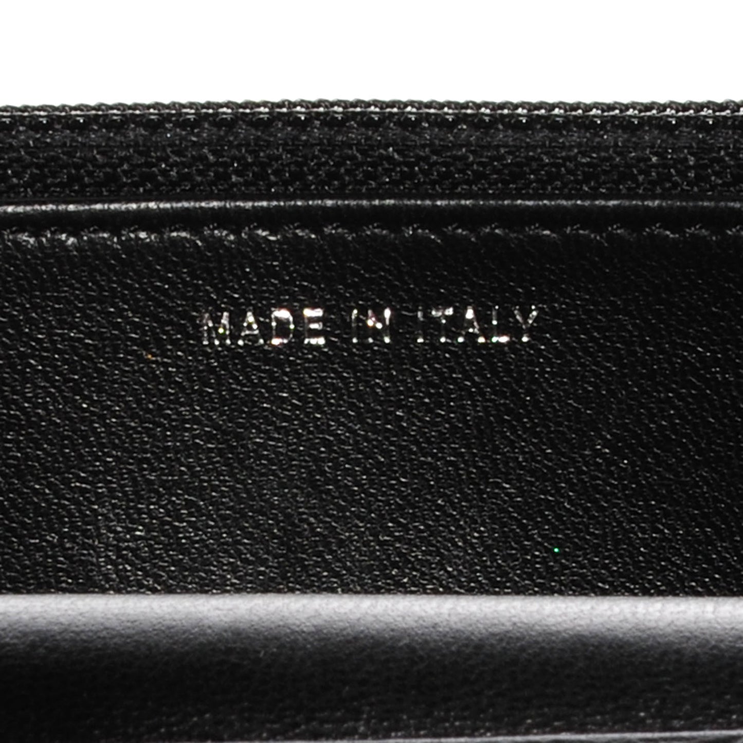 Lambskin Quilted Boy Wallet On Chain WOC Black