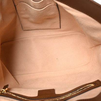 Gucci Soft GG Supreme Monogram Small Crossbody Tote Beige Cuir 5 of 10