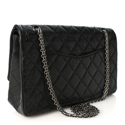 Chanel Aged Calfskin Quilted 2.55 Reissue 227 Flap Black 3 of 10