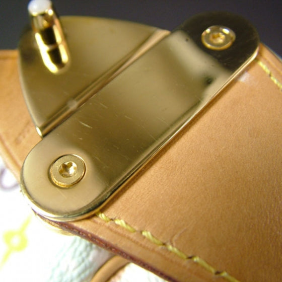 Monogram Multicolor Speedy 30 White