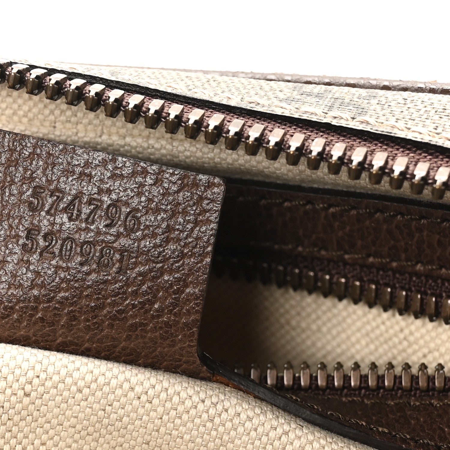 Gucci Soft GG Supreme Monogram Medium Ophidia Belt Bag Dark Brown 7 of 10