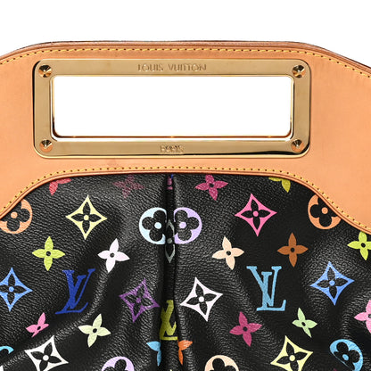 Louis Vuitton Monogram Multicolor Judy MM Black 7 of 9