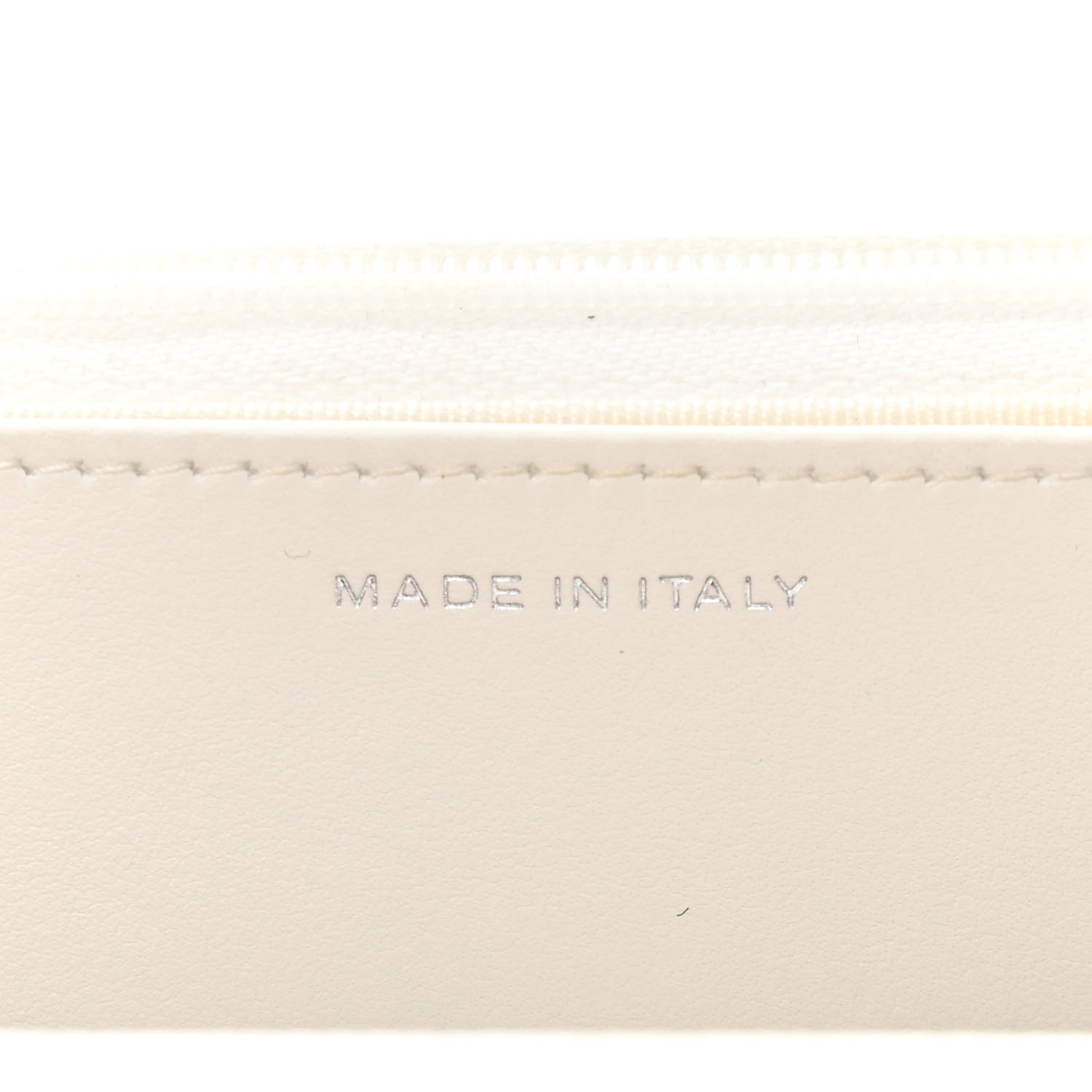 Chanel Caviar Quilted Wallet On Chain WOC White 7 of 12