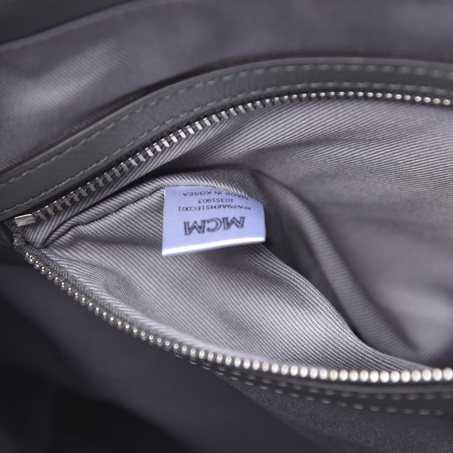 Calfskin Ottomar Monogram Medium Klara Shopper Tote Charcoal