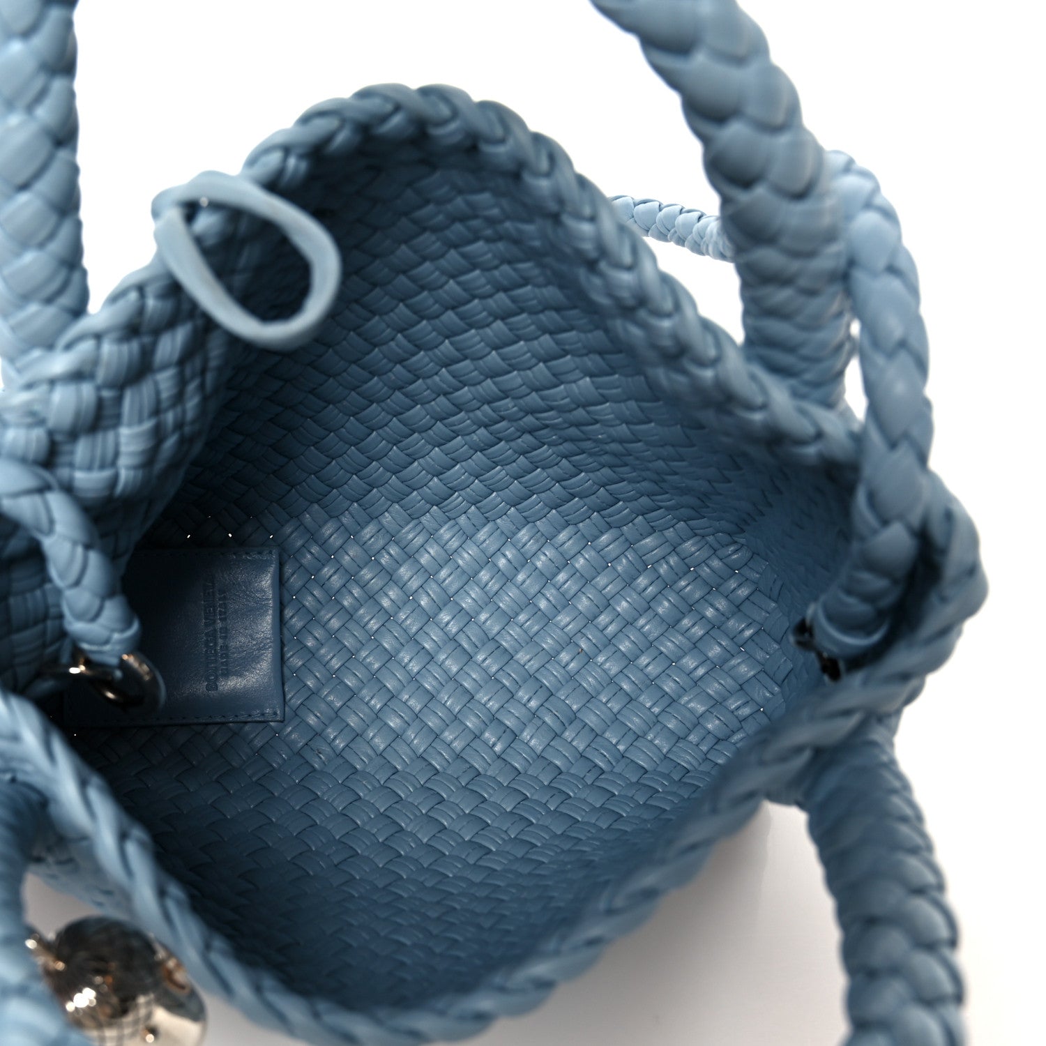 Bottega Veneta Calfskin Intreccio Small Tosca Ice 5 of 12