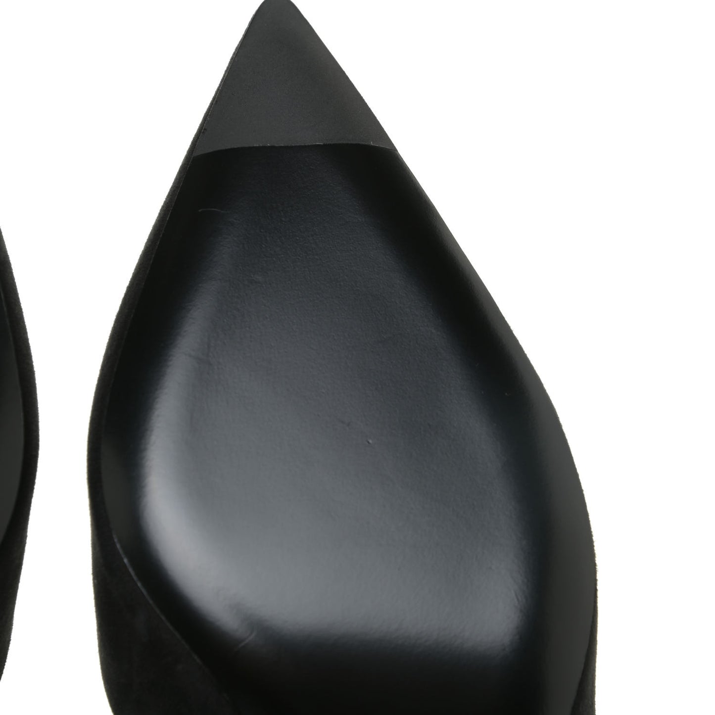 Suede Goatskin Blink Mules 37 Black