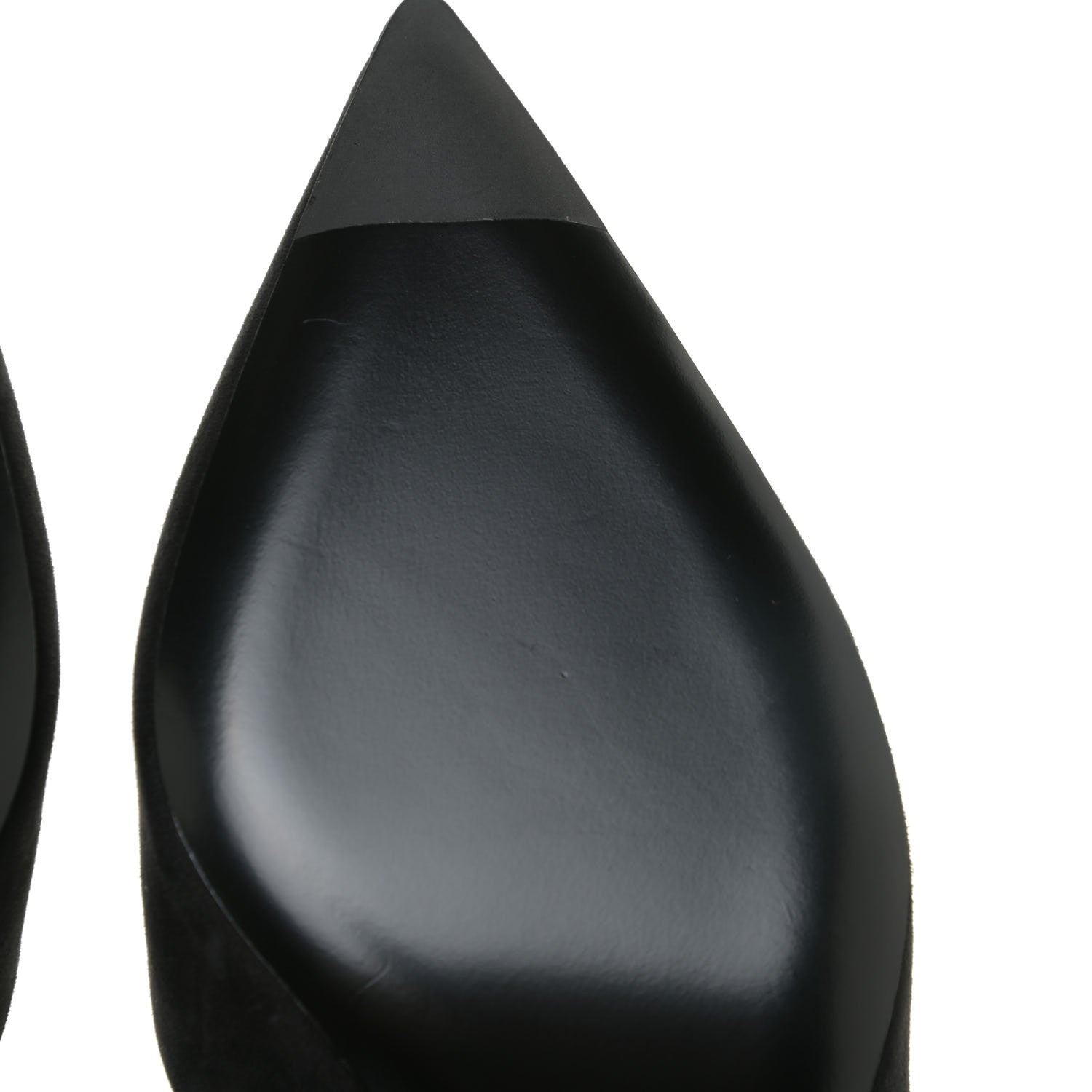 Hermes Suede Goatskin Blink Mules 37 Black 7 of 11